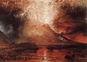 Joseph Mallord William Turner Volcano erupt oil painting
